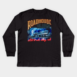 Roadhouse Blues Kids Long Sleeve T-Shirt